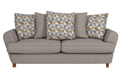 Percy Fabric 3 Seater Sofa Scatter Back Sofa | Percy Sofa Range | ScS