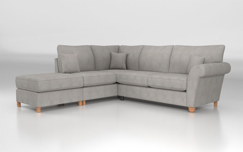 Aveley 1 Corner 2 Left Hand Facing Chaise Standard Back Sofa | Aveley Sofa Range | ScS