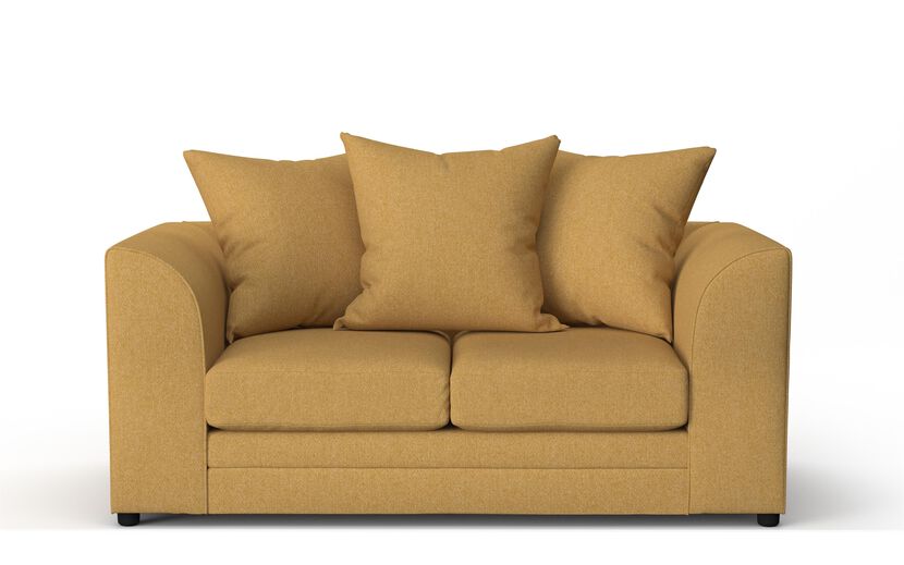 Chicago Fabric Gold 2 Seater Sofa | Chicago Sofa Range | ScS