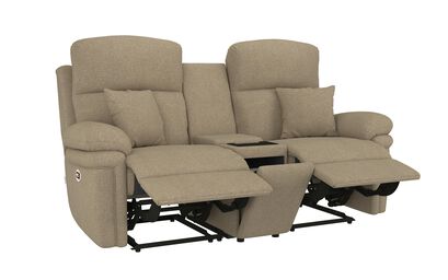 La-Z-Boy Toledo Fabric 2 Seater Power Recliner Sofa with Head Tilt, Lumbar & Tech Console | La-Z-Boy Toledo Sofa Range | ScS