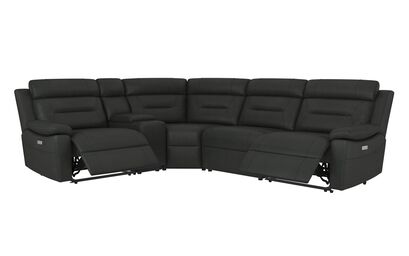 Fareham 1 Corner 2 Power with Console | Fareham Sofa Range | ScS