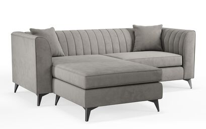 Living Etta Fabric 3 Seater Left Hand Facing Chaise | Etta Sofa Range | ScS