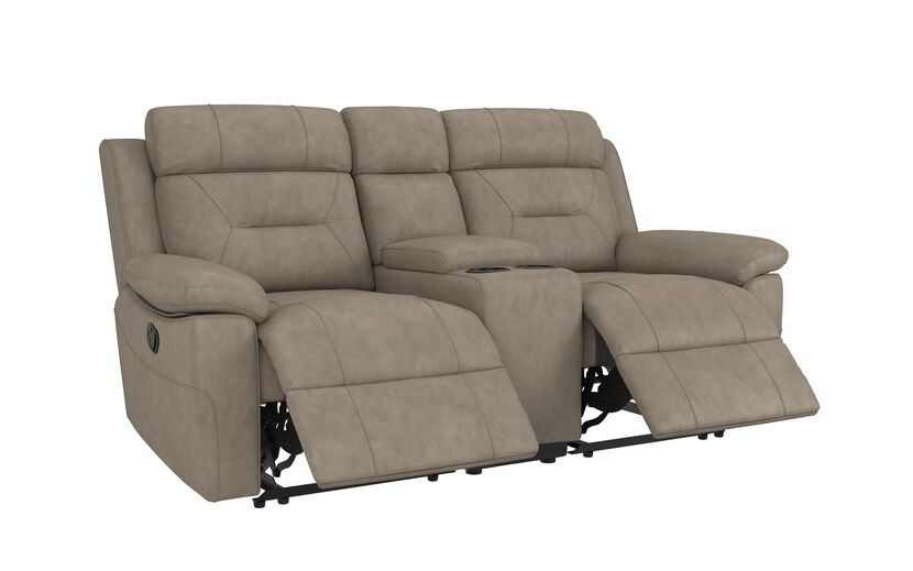 Fareham 2 Seater Manual Recliner Sofa with Console | Fareham Sofa Range | ScS