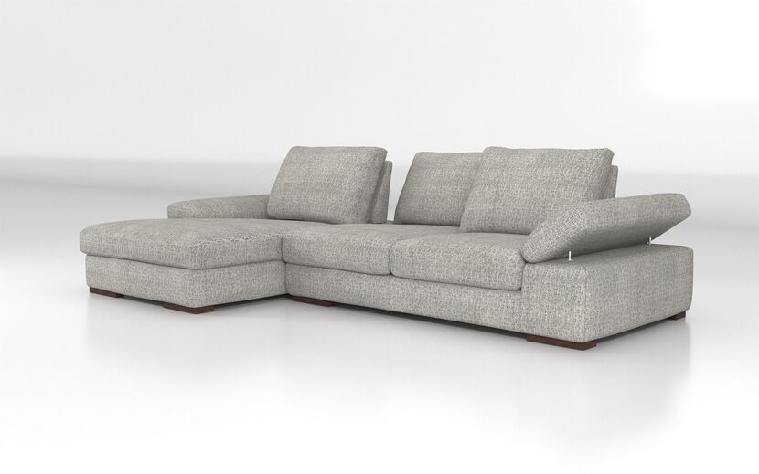 Savazza 4 Seater Sofa with Left Hand Facing Lounger | Savazza Sofa Range | ScS