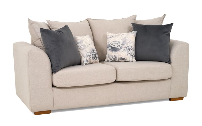 Living Nancy Fabric 2 Seater Sofa Scatter Back | Nancy Sofa Range | ScS