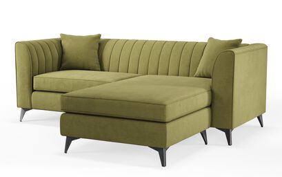 Living Etta Fabric 3 Seater Right hand Facing Chaise | Etta Sofa Range | ScS