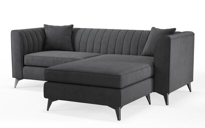 Living Etta Fabric 3 Seater Right hand Facing Chaise | Etta Sofa Range | ScS