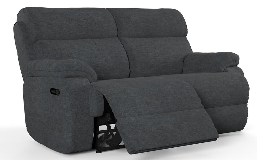 Living Reuben 2 Seater Power Recliner Sofa with Bluetooth | Reuben Sofa Range | ScS