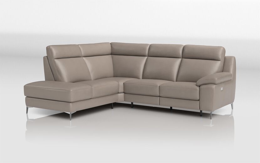 Castagnolo 2 Corner 2 with Right Hand Facing Power Recliner and Left Hand Facing Chaise | Castagnolo Sofa Range | ScS