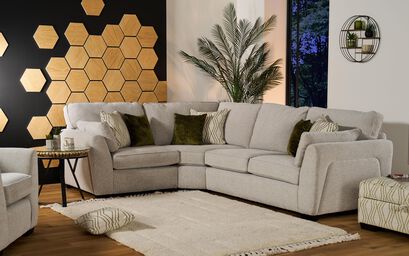 Inspire Hadleigh Fabric 4 Seater Sofa | Hadleigh Sofa Range | ScS