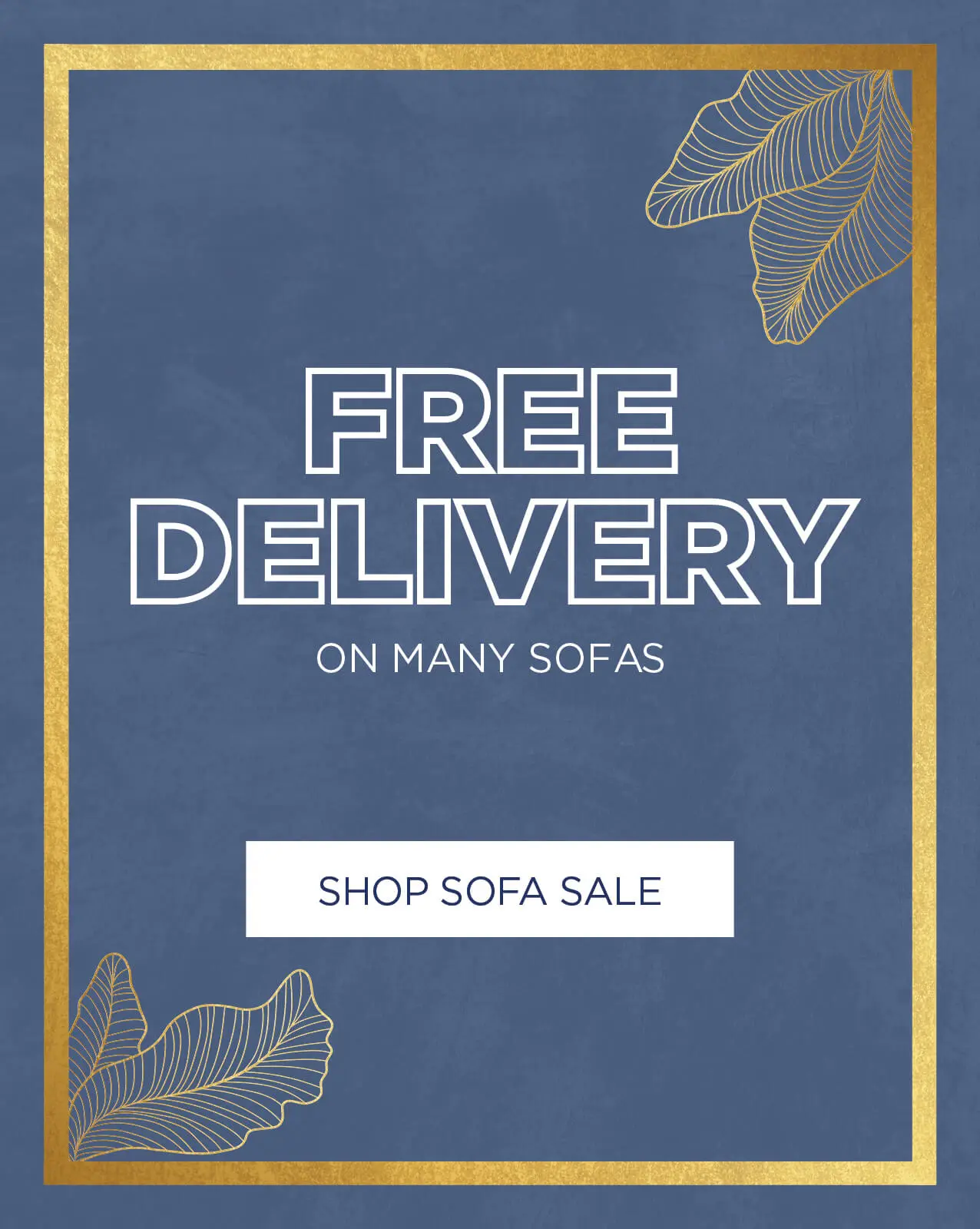 Free Delivery on many sofas - shop sofa sale