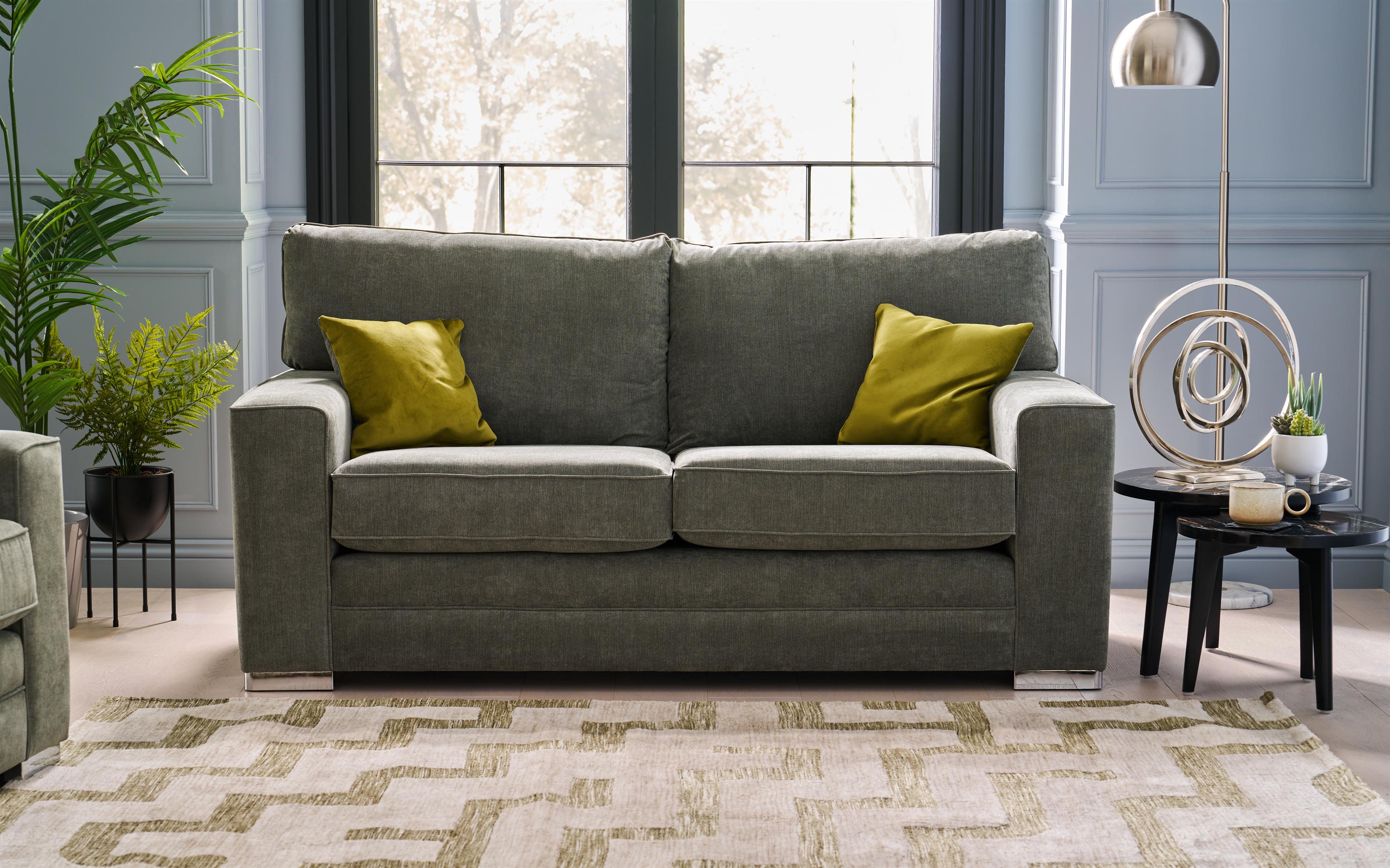 Living Jude Fabric 2 Seater Sofa