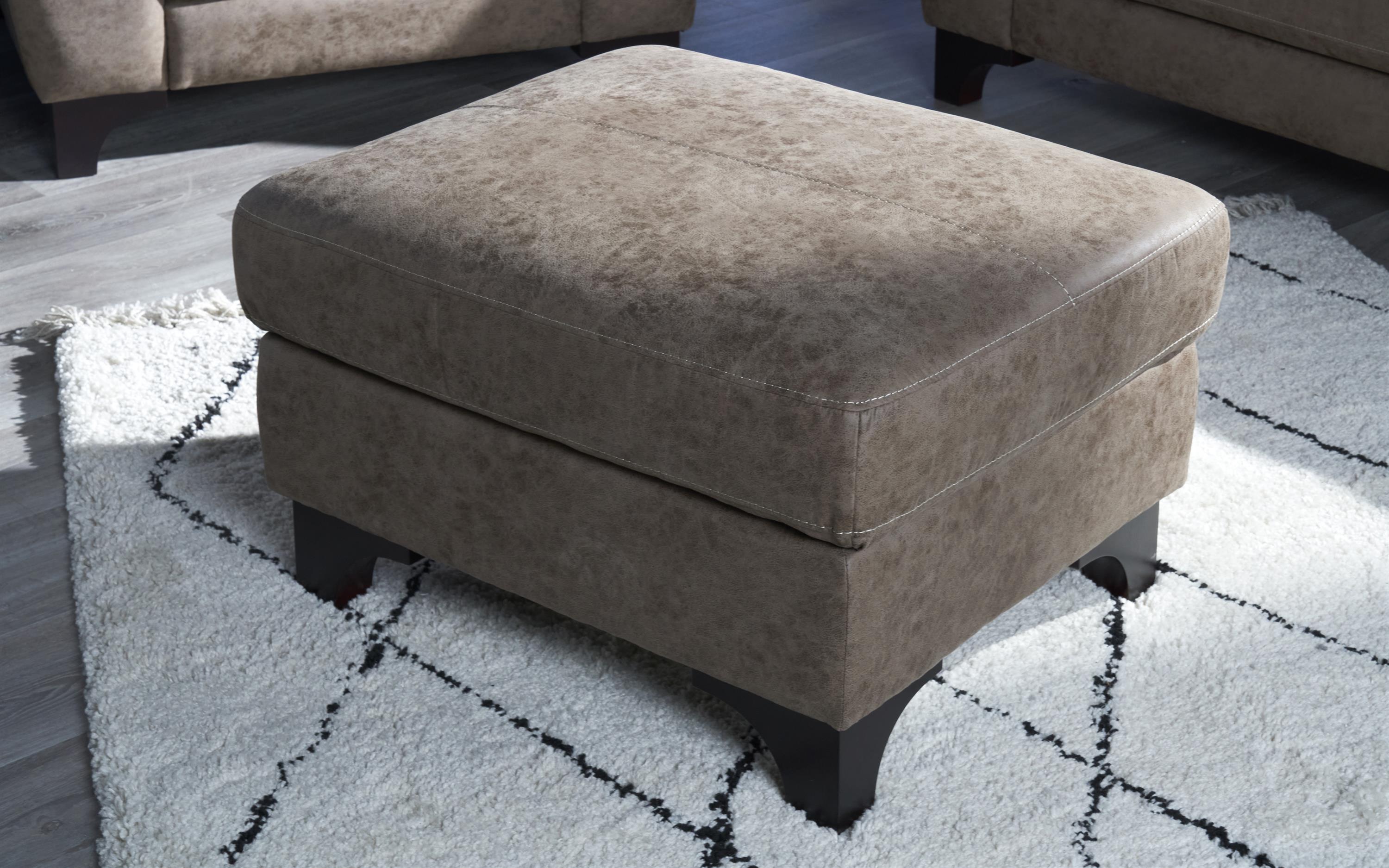 grey sofa stool