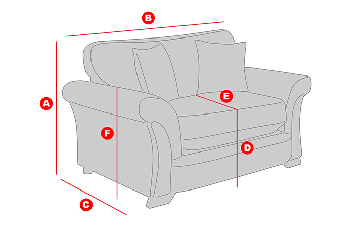 love chair dimensions